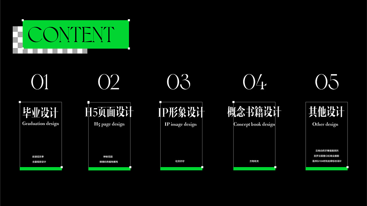 2021-2022作品集&简历