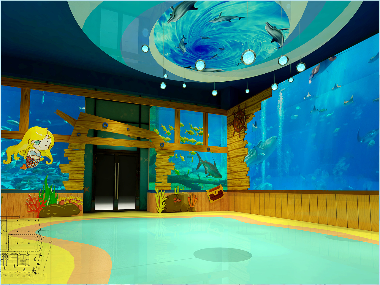 极地海洋风儿童乐园