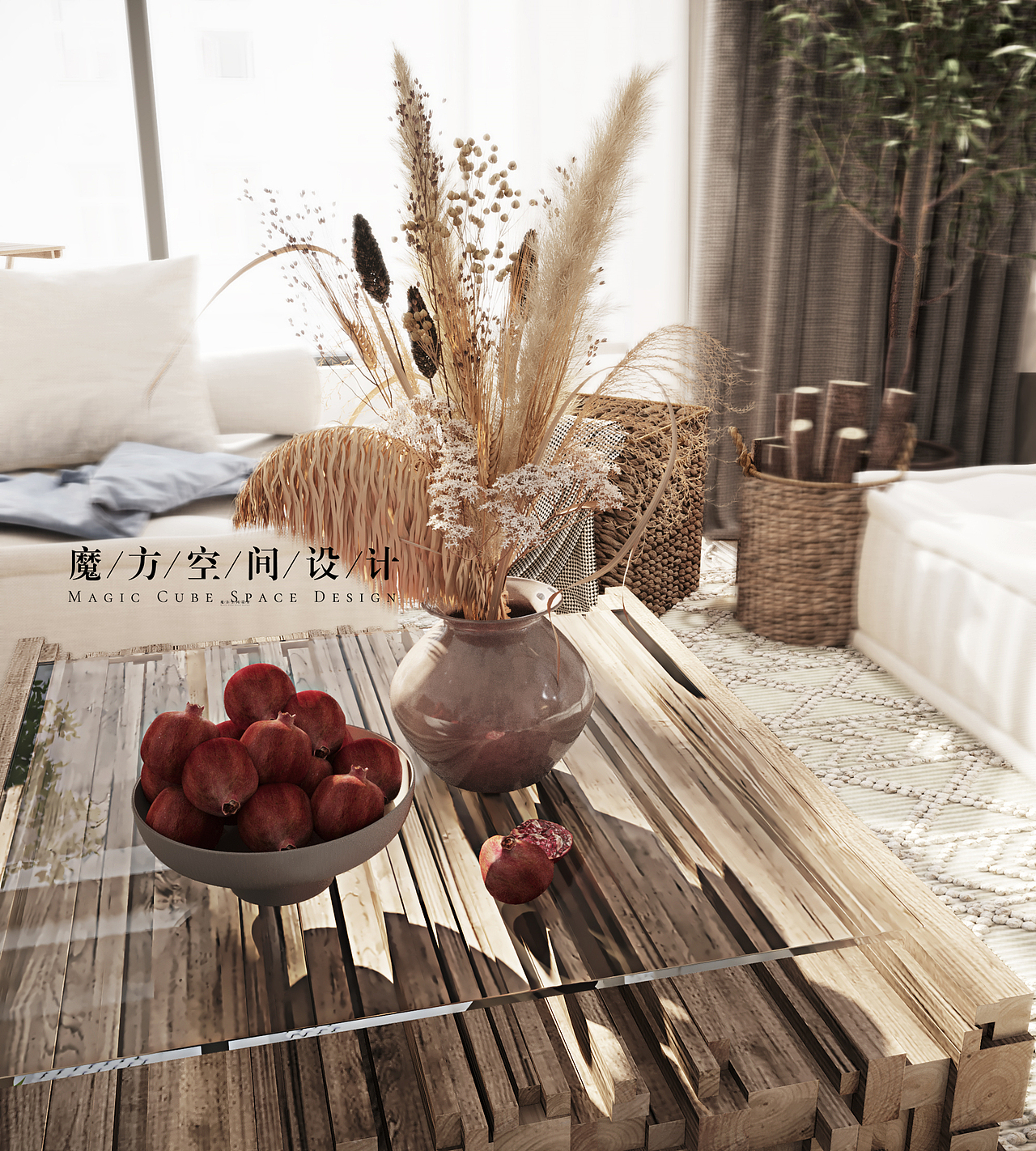 【魔方】北欧复古•厦门住宅项目（图ZMjEwMjcyMjY0） - 家装设计 - 站酷设计师魔方空间设计原创素材 - 站酷ZCOOL