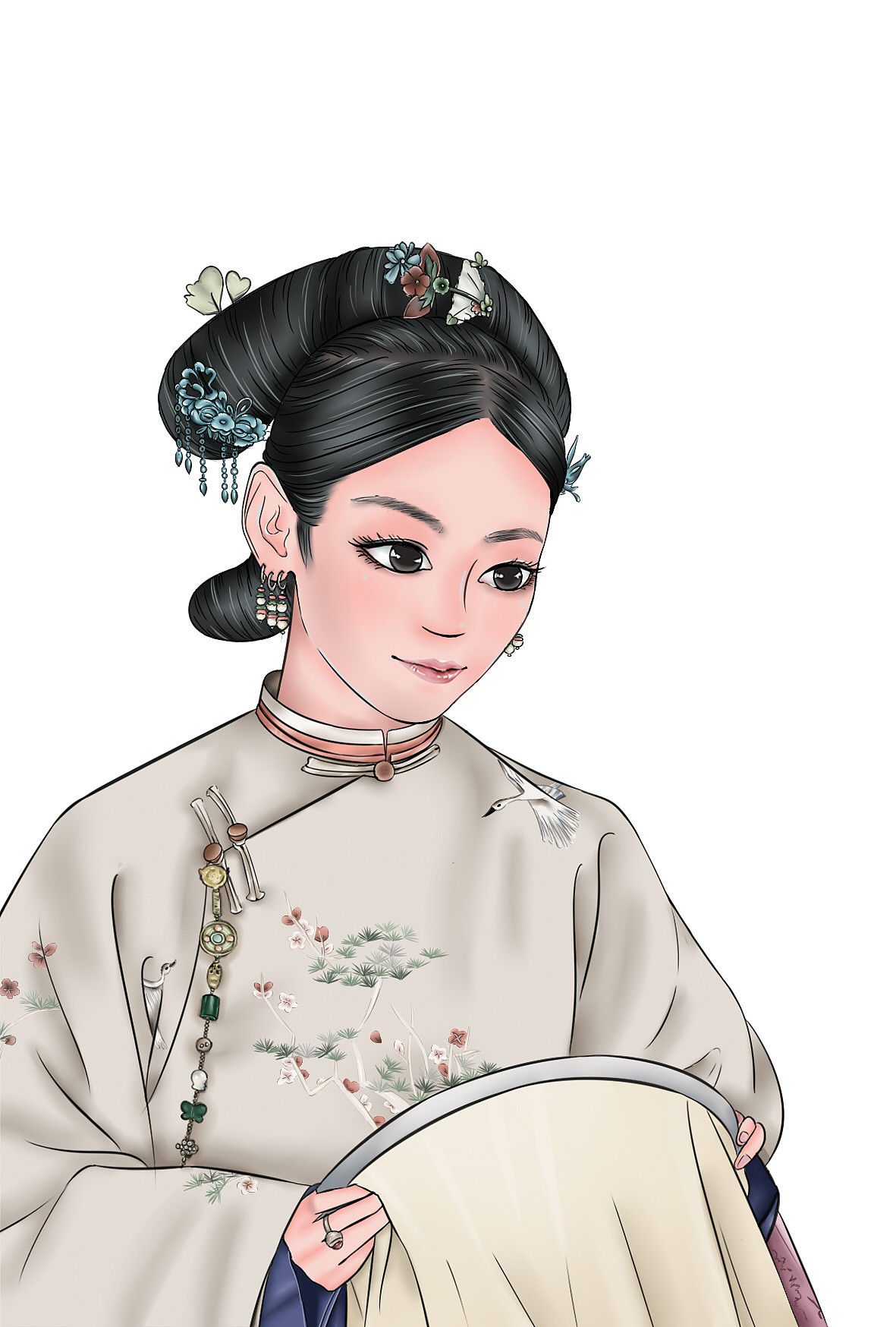 顺嫔（图ZMTI5NTAzNzMy） - 创作习作 - 站酷设计师插画师壹天原创素材 - 站酷ZCOOL