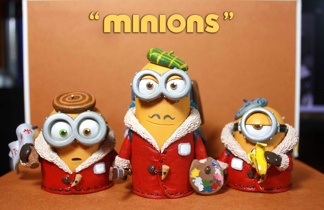 PTF-minions 小黄人手办过程分享（图ZMzM5NDAwMTI=） - 手办/模玩 - 站酷设计师熊屁屁原创素材 - 站酷ZCOOL
