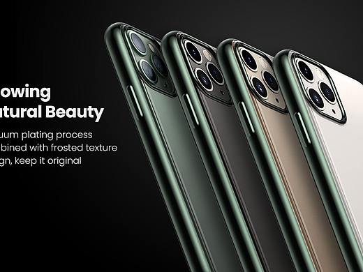 iPhone 11 pro电镀手机壳主图&A+