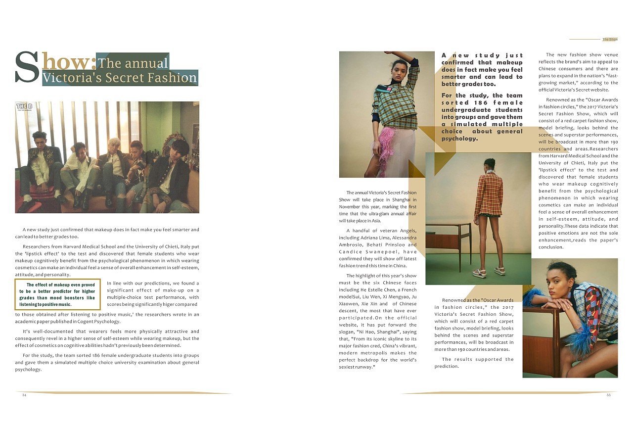 杂志内页版式设计——画报作业（2017）（图ZMjAzNzUxNzc2） - 书籍/画册 - 站酷设计师岭羊原创素材 - 站酷ZCOOL