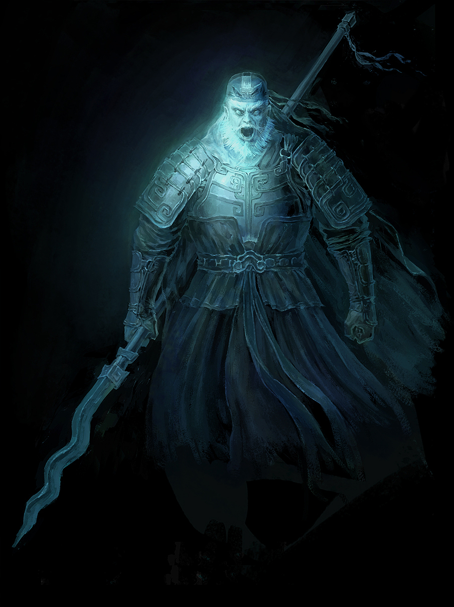 三国武魂（亡灵）（图ZMjIzOTQyMDEy） - 商业插画 - 站酷设计师周玮的镜子原创素材 - 站酷ZCOOL