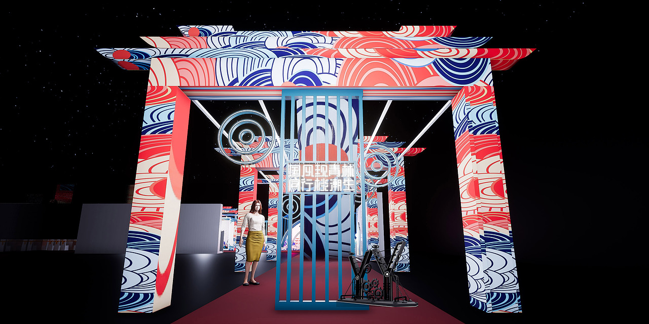 翰林盛景-国朝风年会（图ZMjQxOTYyNDA4） - 展陈设计 - 站酷设计师让驱散飞一会原创素材 - 站酷ZCOOL