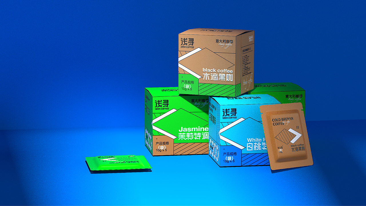 浅寻 - 冷萃咖啡 | 反应.studio