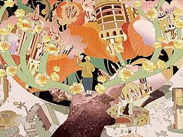 怀集小传说插画系列