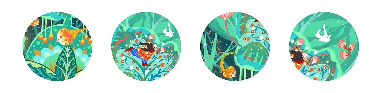 二十四节气商业插画