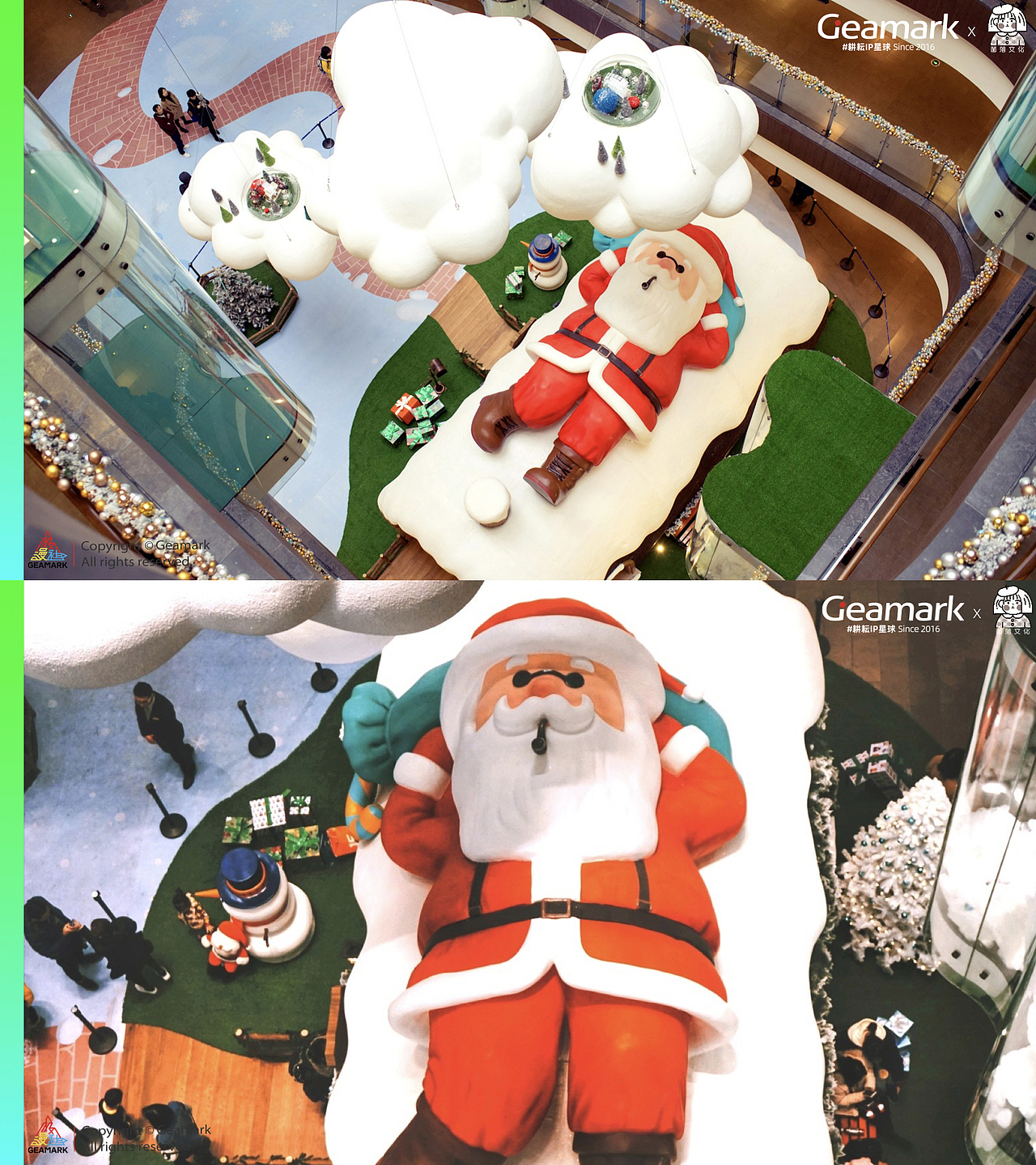 杭州嘉里中心&圣诞美陈全案:圣诞嘉乐&缤纷小镇