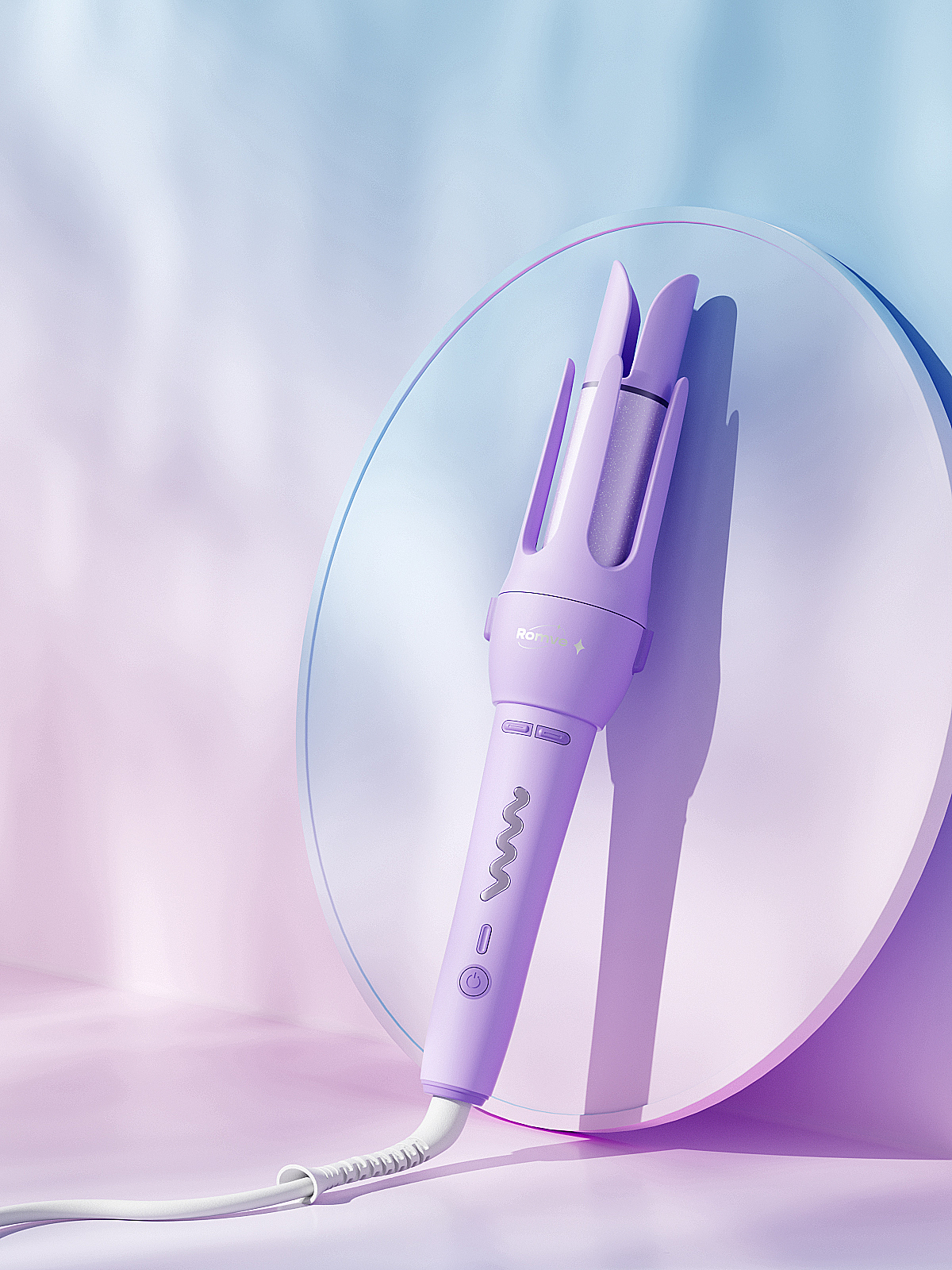 个护卷发棒/游戏手柄/产品渲染