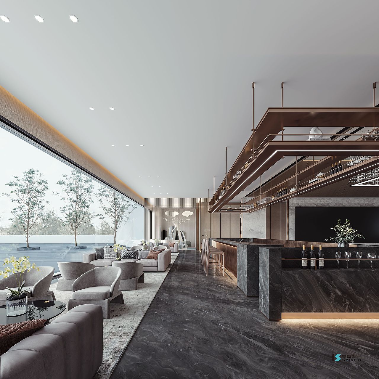 售楼部诠释一个楼盘