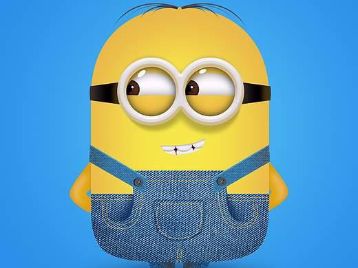 小黄人，大眼萌 ？         不萌？