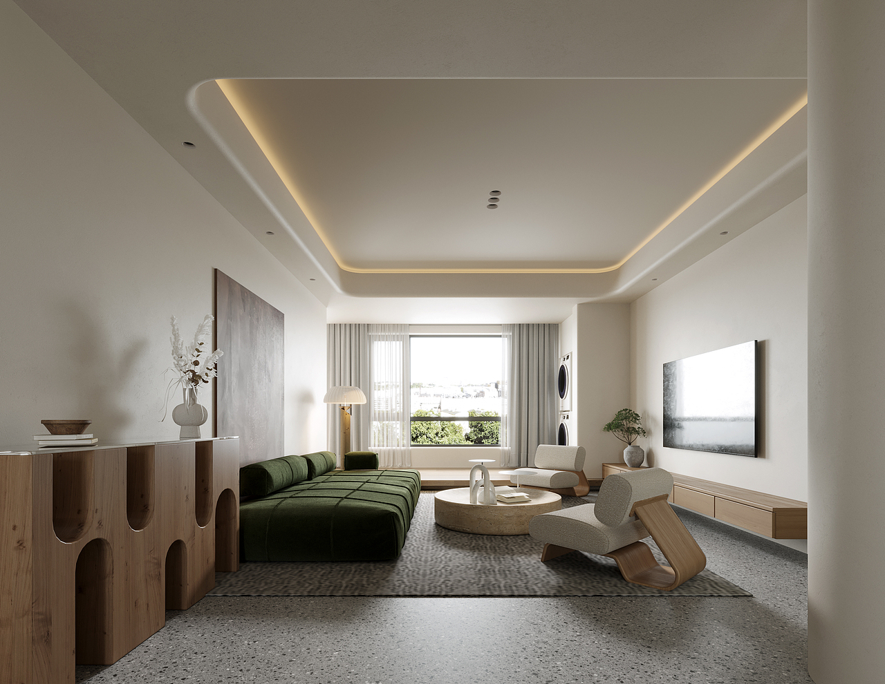 侘寂风格家装表现（图ZMjk1MTc2MjI4） - 家装设计 - 站酷设计师视觉充电器原创素材 - 站酷ZCOOL