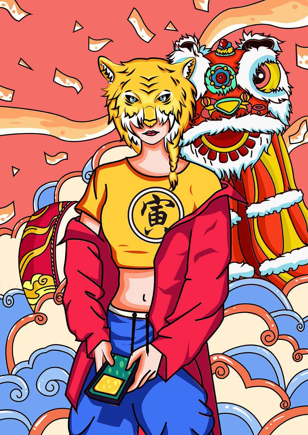 2019作品集（图ZMTcxMDE3NzQ0） - 艺术插画 - 站酷设计师奶茶你好原创素材 - 站酷ZCOOL