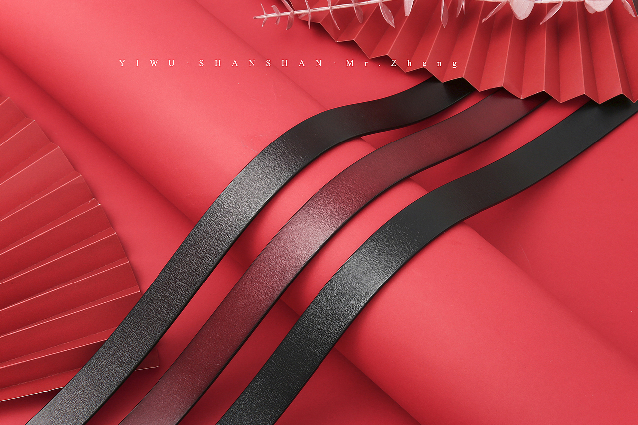 皮带 男、女款式 拍摄~