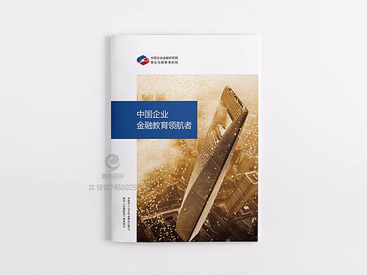 一希品牌设计--中国企业金融研究院画册宣传册设计