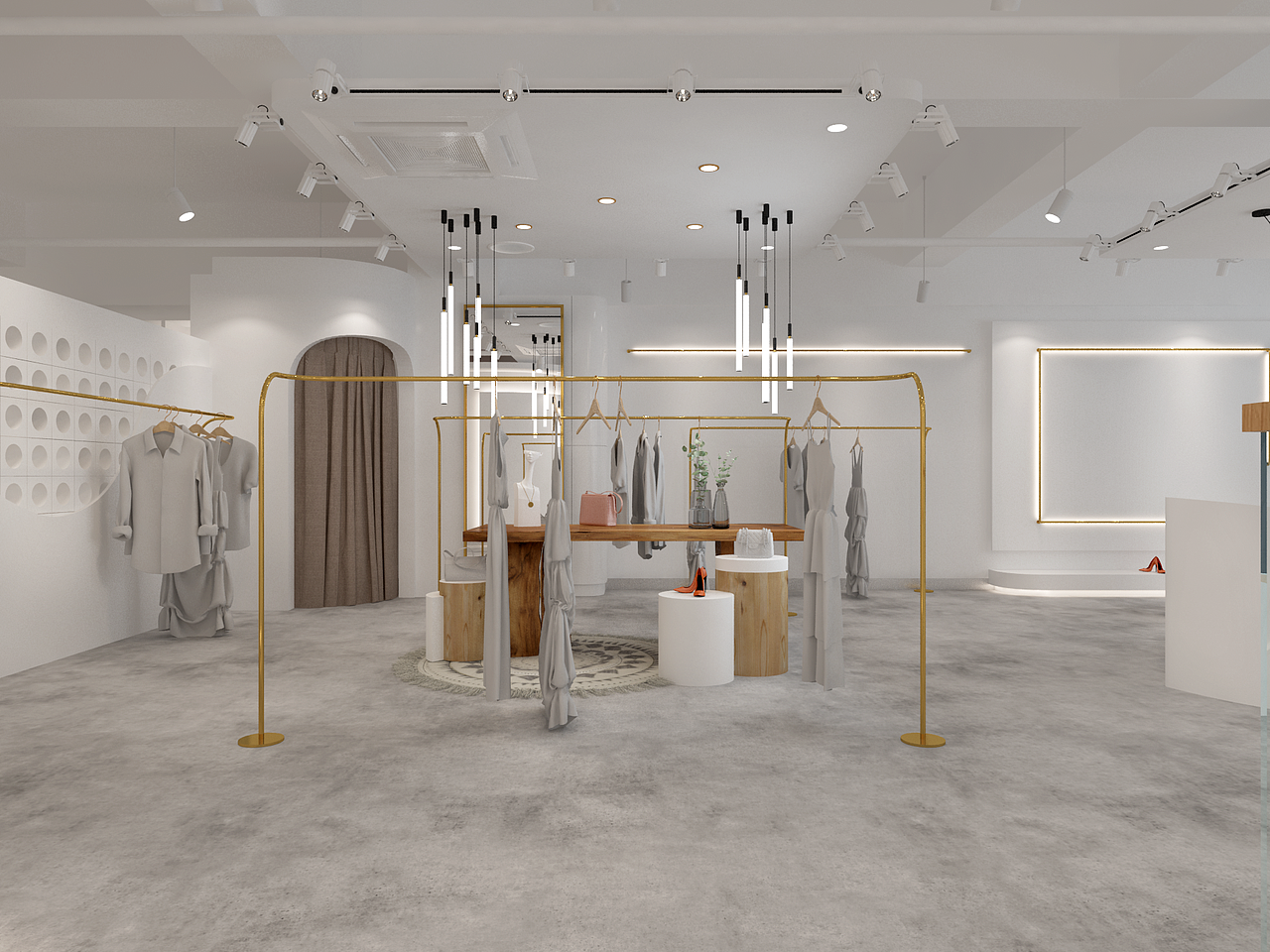 沈阳童装/女装复合店（图ZMjk4MjE4NzQ0） - 商业空间设计 - 站酷设计师guanguangjian原创素材 - 站酷ZCOOL