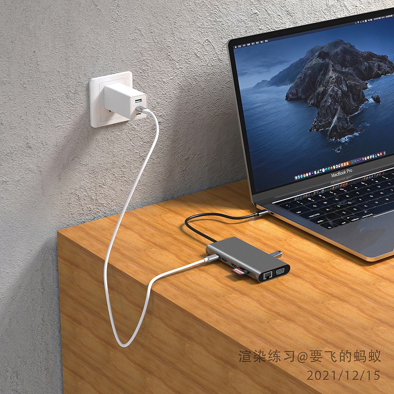 3c电子数码产品渲染练习（图ZMjgxNTAyMDI4） - 电子产品 - 站酷设计师要飞的蚂蚁原创素材 - 站酷ZCOOL