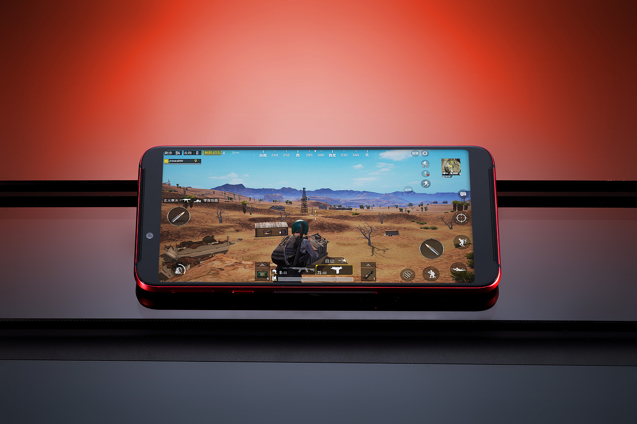 黑鲨Helo红色开箱