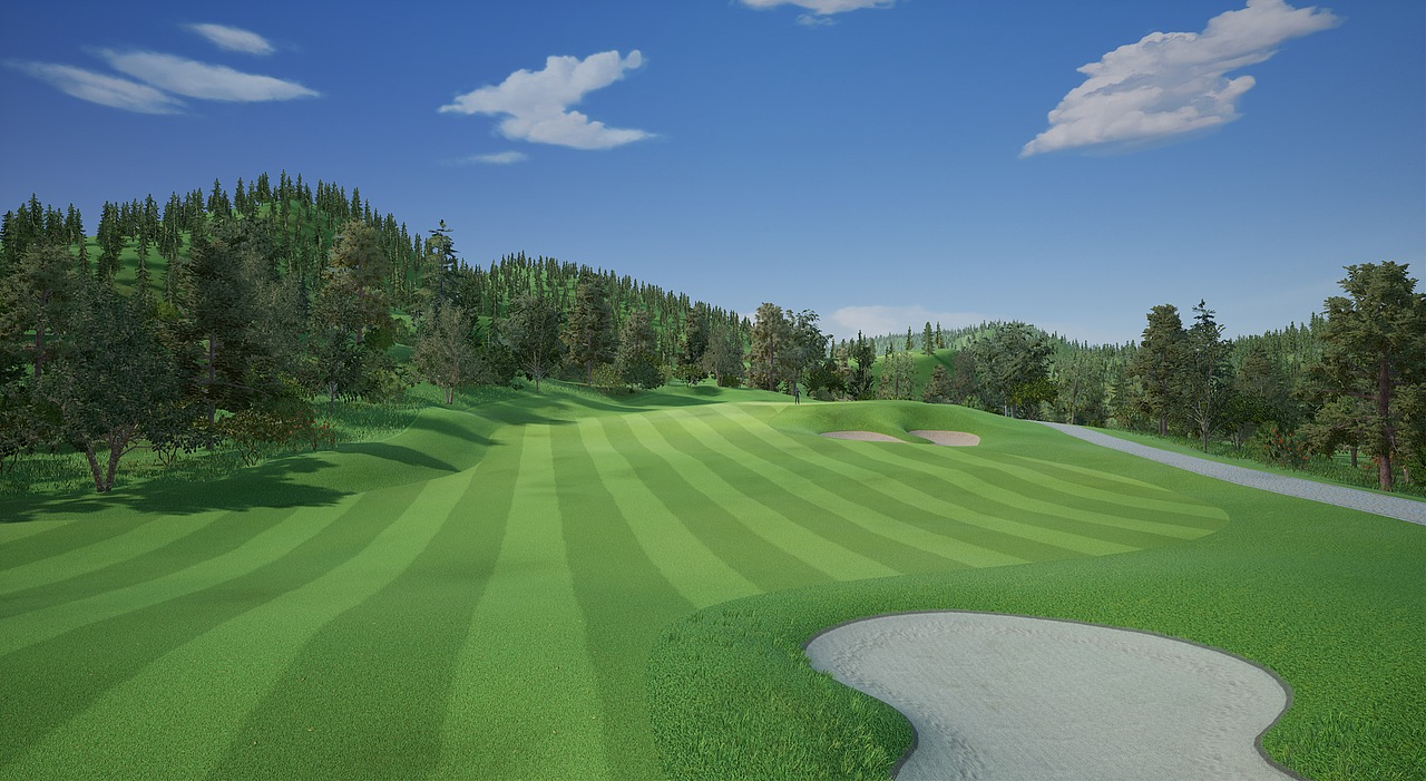 UE4高尔夫球场5（图ZMjc4ODA5Mjc2） - 场景 - 站酷设计师freeyy_km原创素材 - 站酷ZCOOL