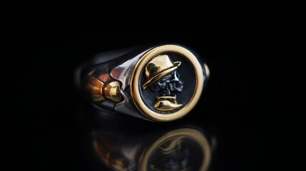 【骷髅绅士】戒指&尾戒（图ZMjk5MTc3NjQ4） - 首饰设计 - 站酷设计师猴哥文玩工作室原创素材 - 站酷ZCOOL