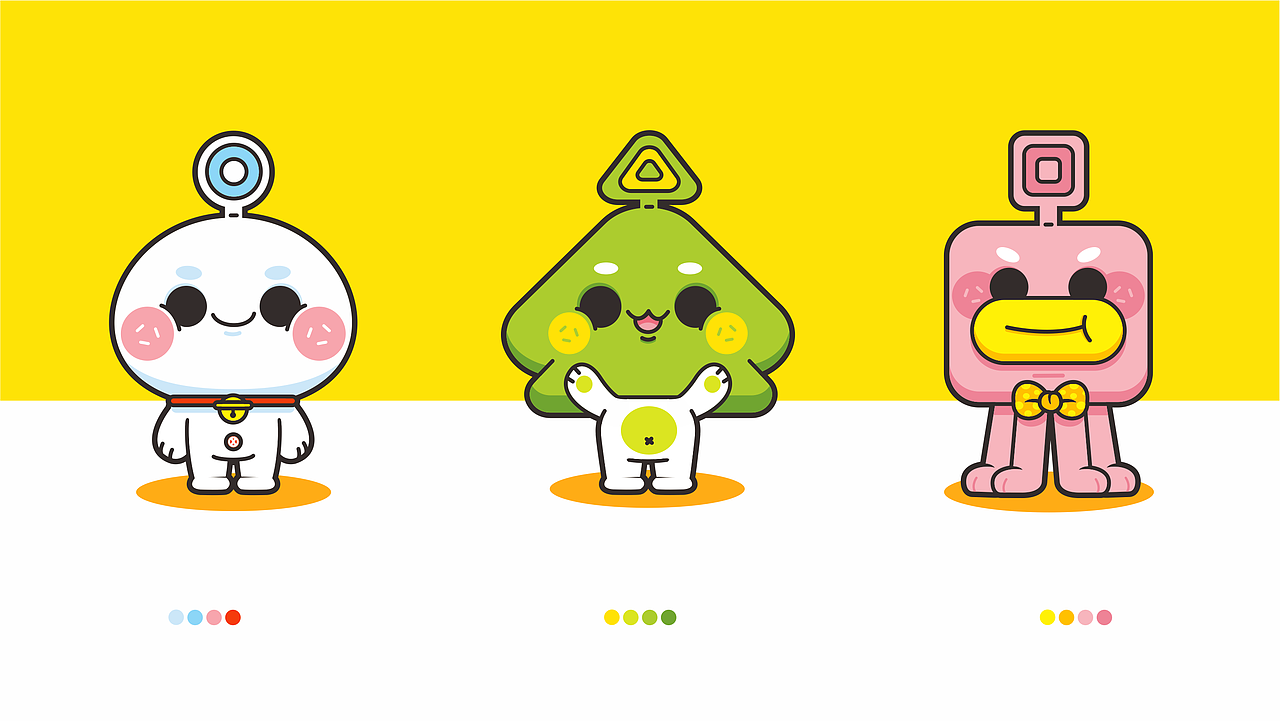 #狗子Q版小练习#——天线宝宝篇（图ZMTM3MjcwMjM2） - 创作习作 - 站酷设计师辣狗原创素材 - 站酷ZCOOL