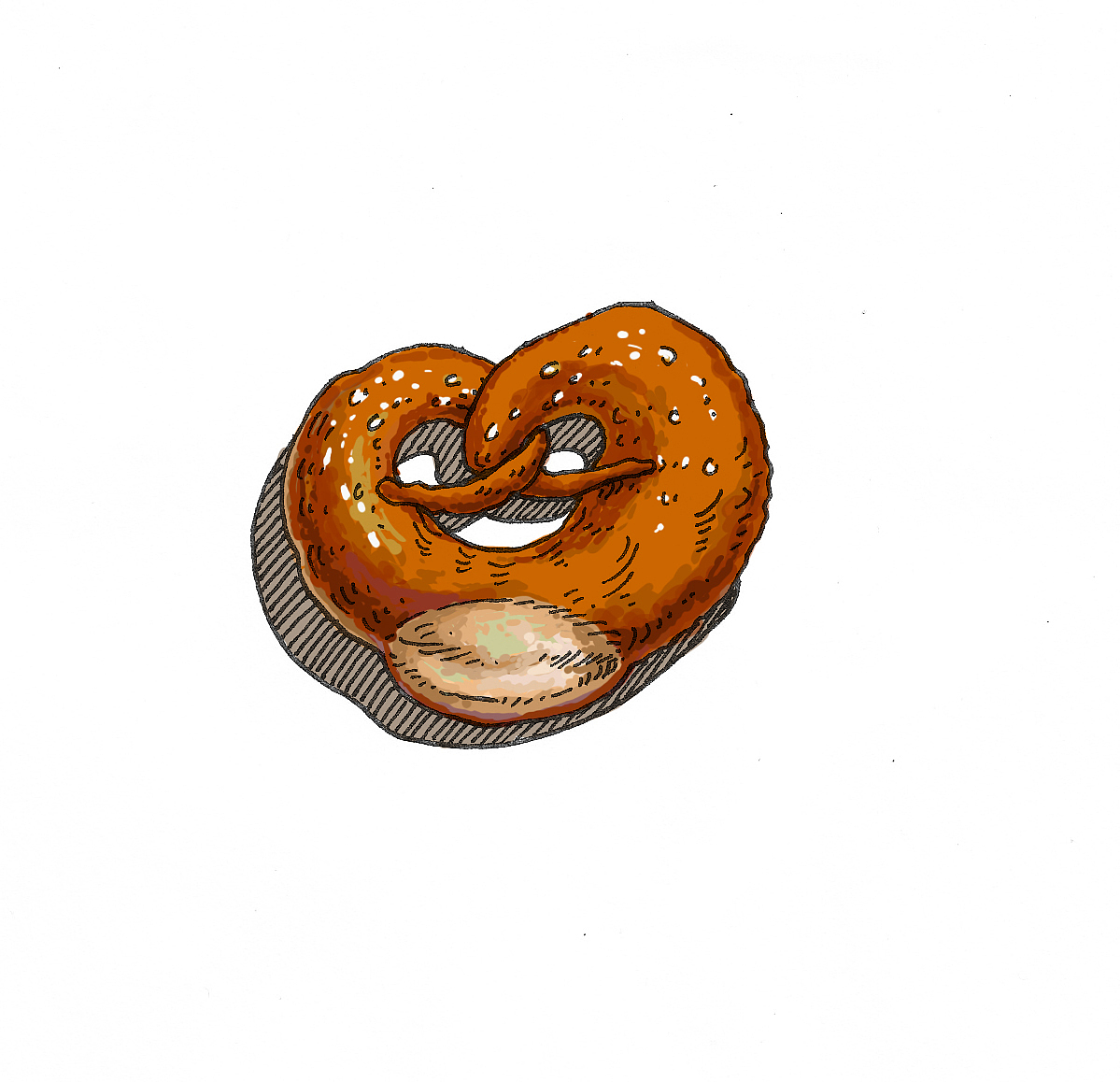 大学时期画的食物商插（图ZMTYyODAzMDg=） - 商业插画 - 站酷设计师傅淳强画者之旅原创素材 - 站酷ZCOOL