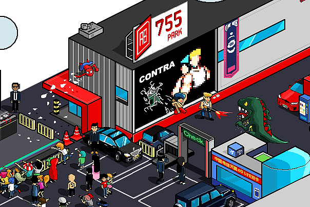 余兴丨第一次制作像素画，2.5D纯鼠标绘制（图ZMTAwNDg0NDAw） - 像素画 - 站酷设计师CNTSE原创素材 - 站酷ZCOOL