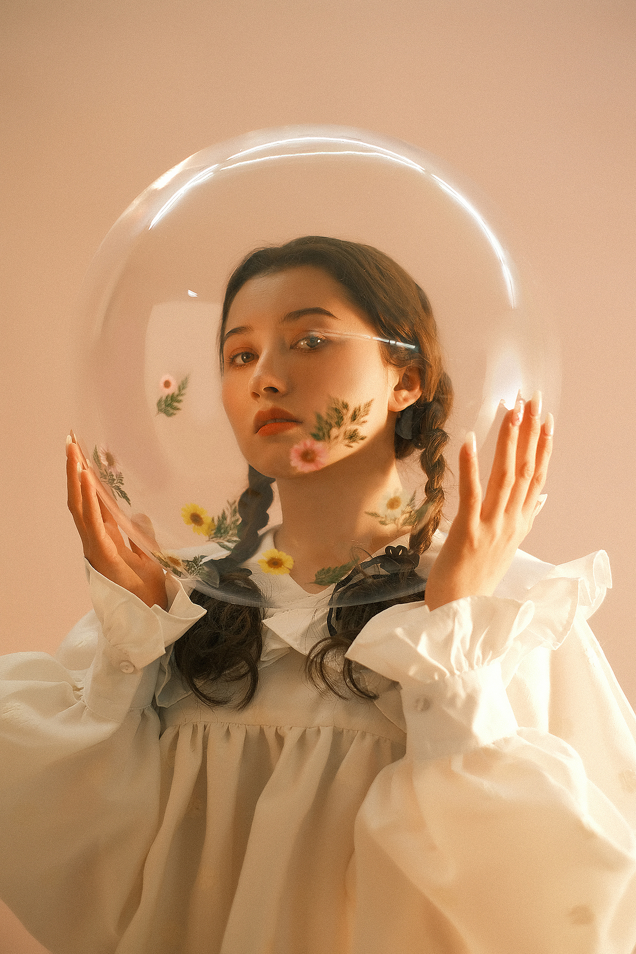 《我的孤独是一座花园》（图ZMjM5MjIyNTQw） - 人像摄影 - 站酷设计师温柔花原创素材 - 站酷ZCOOL