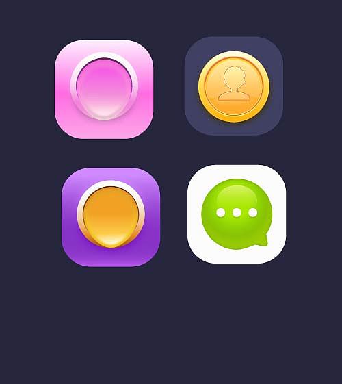 图标练习（图ZMjUxMDc5ODQ=） - 图标 - 站酷设计师惊鸿一瞥8090原创素材 - 站酷ZCOOL