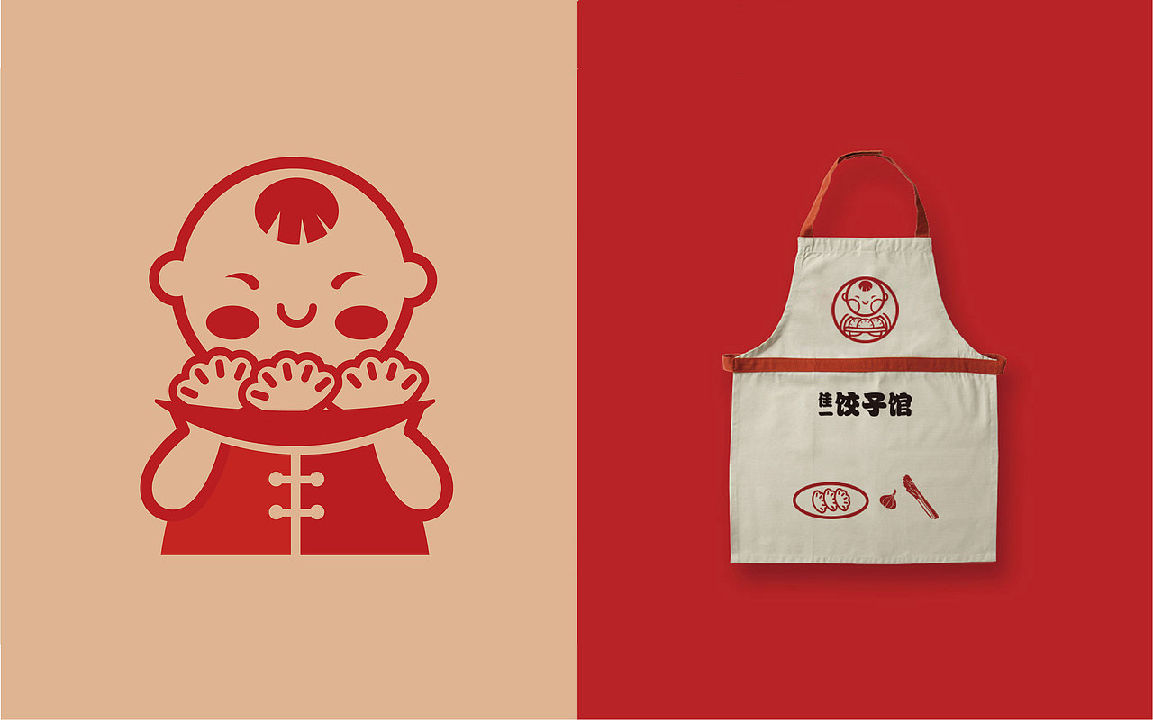佳一饺子馆品牌设计提案（图ZMTI5NDMwOTU2） - 品牌 - 站酷设计师李越越原创素材 - 站酷ZCOOL