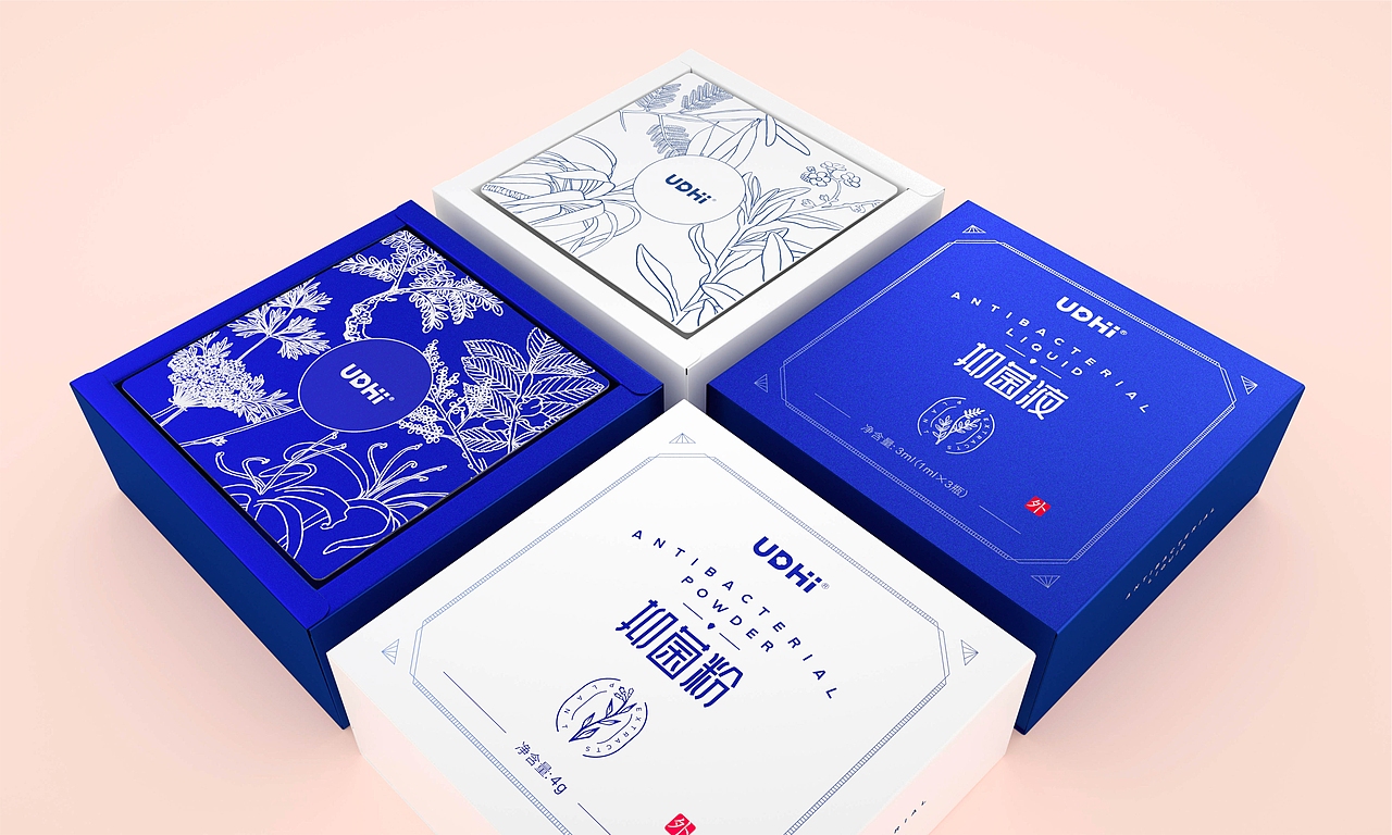 UDHI抑菌护理产品包装设计（图ZMjkyMzMyMjYw） - 包装 - 站酷设计师TONSH同时原创素材 - 站酷ZCOOL
