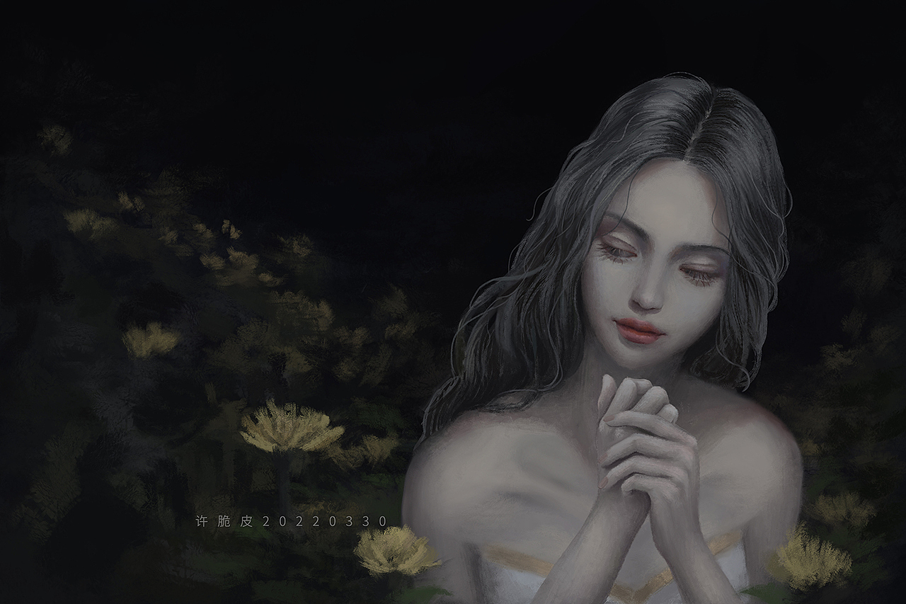 3月厚涂插画小结