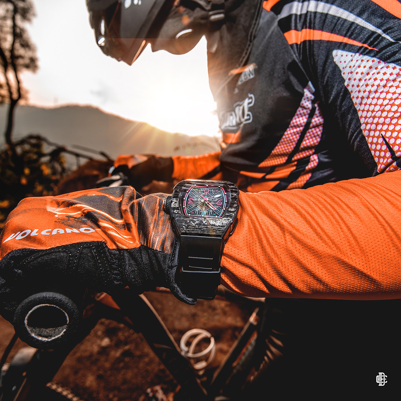 骑行主题手表产品