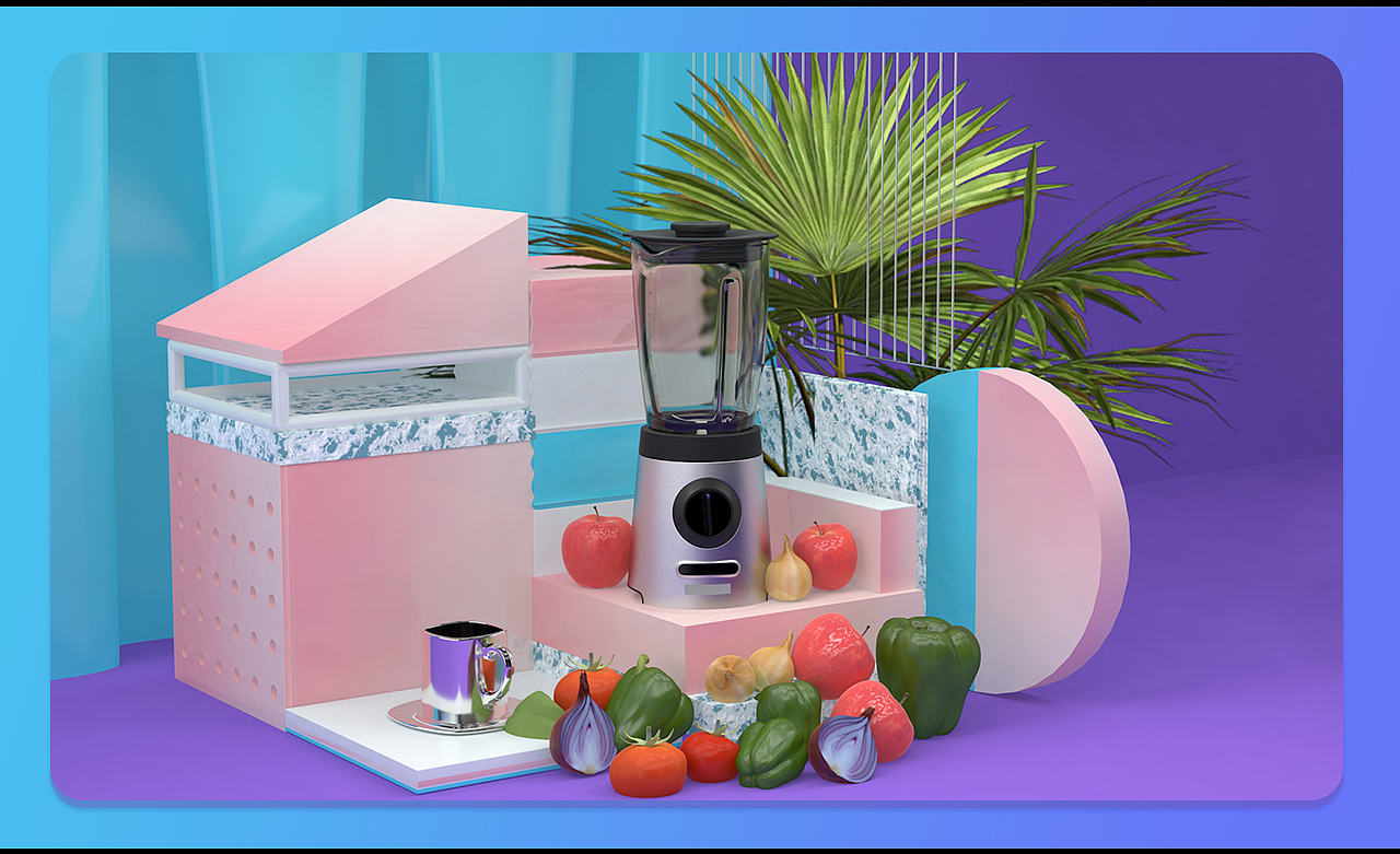 C4D作品集（图ZMTgwMjg0MzI0） - 其他平面 - 站酷设计师比酷比酷原创素材 - 站酷ZCOOL