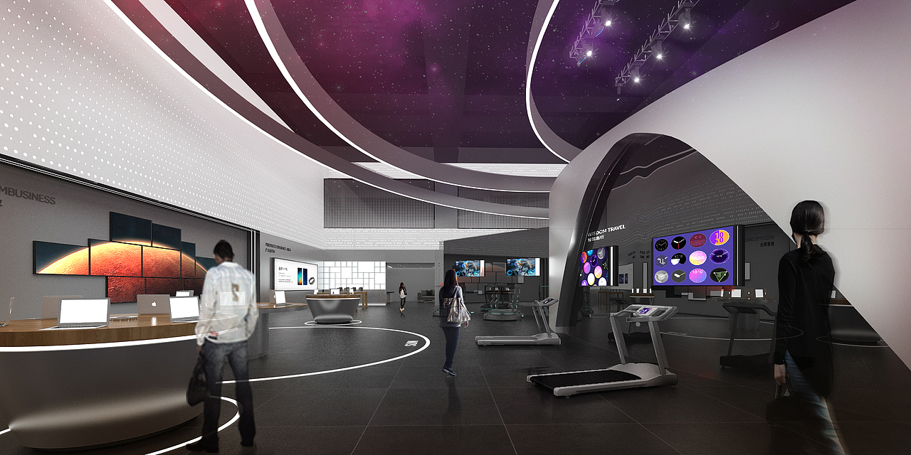 企业展厅（图ZMjU4MTI0Mzcy） - 展陈设计 - 站酷设计师Xian鱼不想翻身原创素材 - 站酷ZCOOL