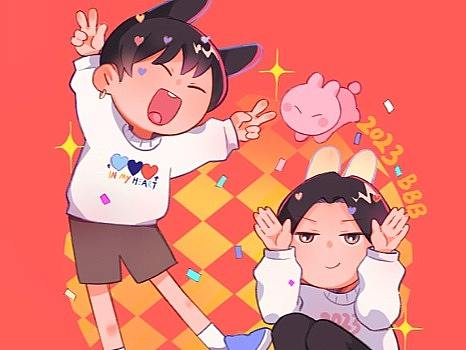 兔年壁纸（个人主页-ZNjUyNzQxNDA=） - 儿童插画 - 站酷设计师melodybuilding原创素材 - 站酷ZCOOL