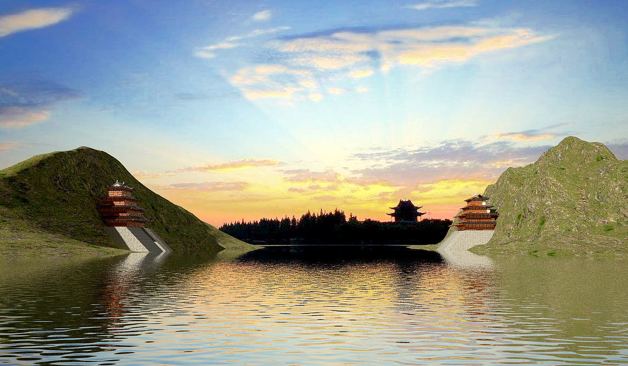 隋唐洛阳城七天建筑