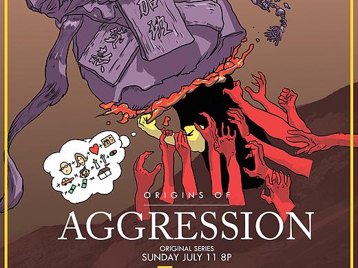 AGGRESSION 海報（個人主頁-ZMzE5NzA5NDg=） - 繪本 - 站酷設(shè)計師谷布布原創(chuàng)素材 - 站酷ZCOOL