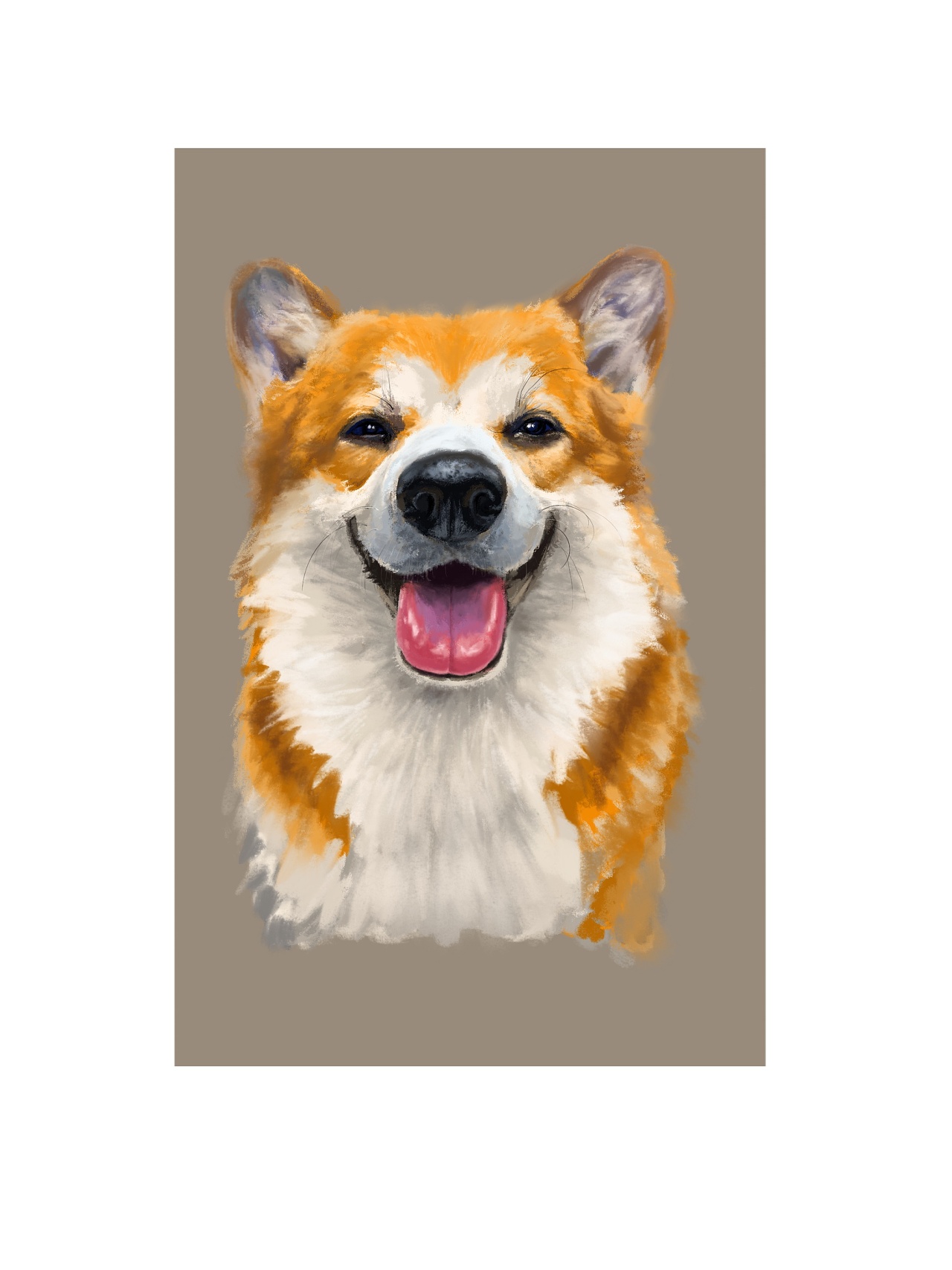 今日手绘-萌宠-狗子