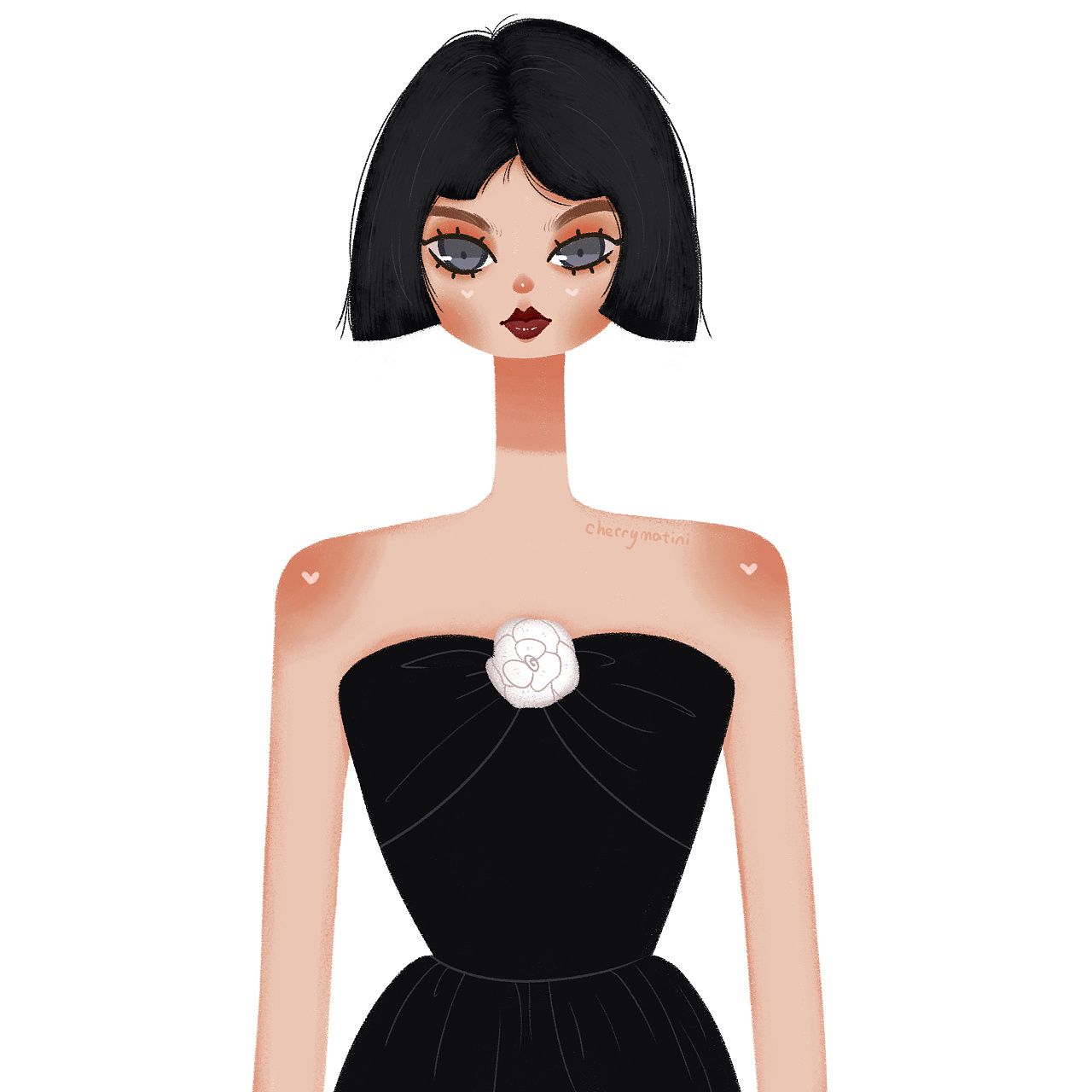 chanel时尚插画-康朋街31号