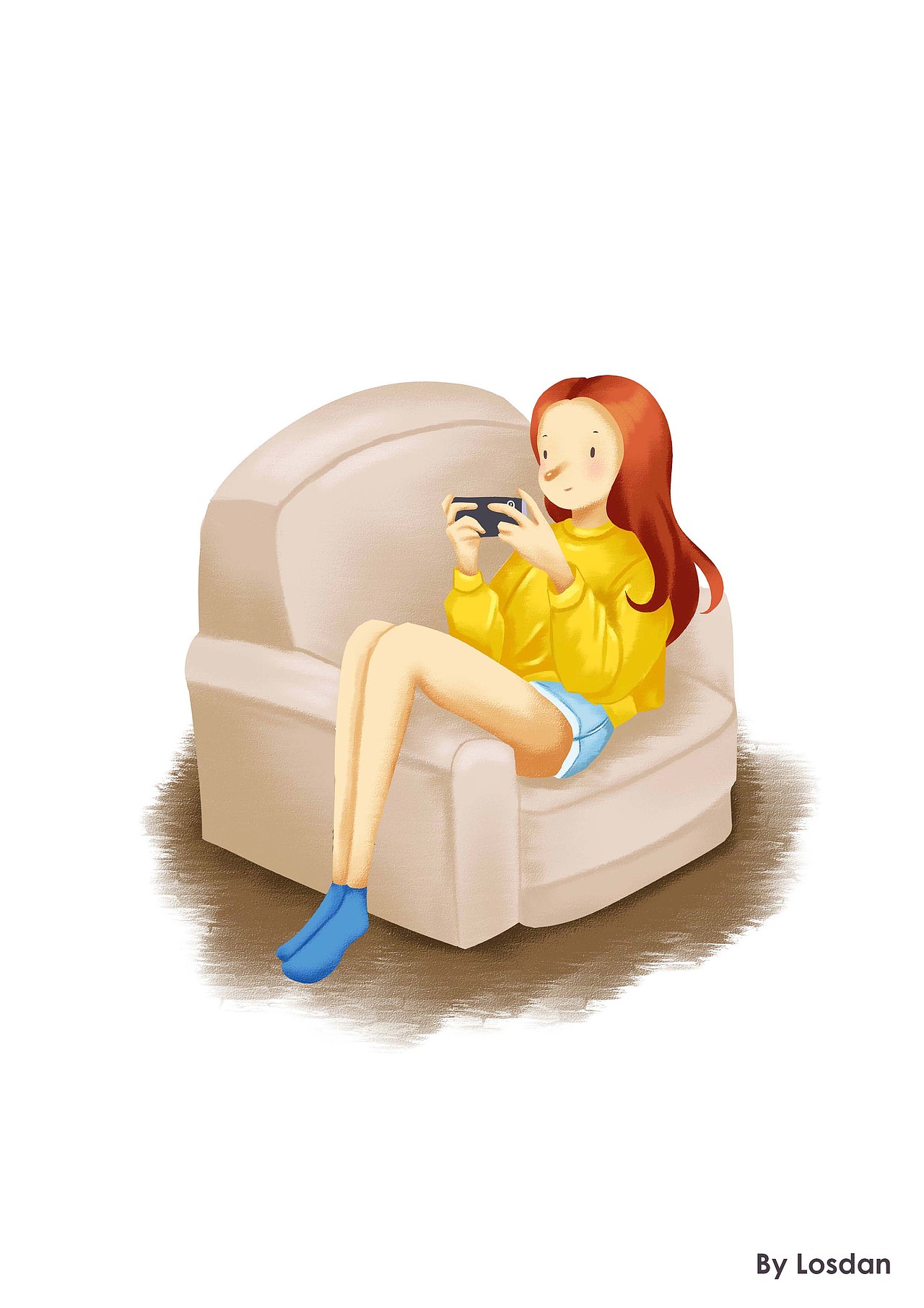 一些日常（图ZOTg3MjIwMjg=） - 商业插画 - 站酷设计师洛杉蛋原创素材 - 站酷ZCOOL