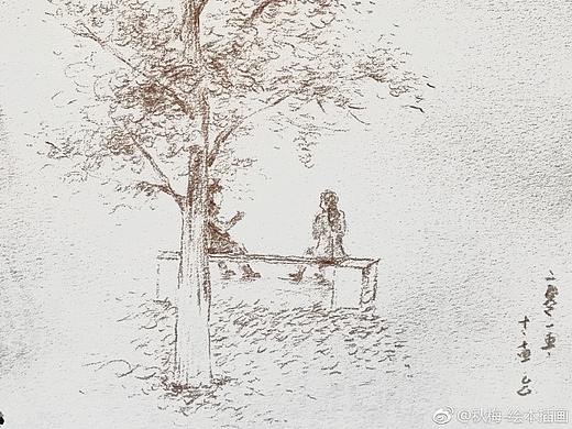 静静地做自己，让世界发现美——旅行随笔画