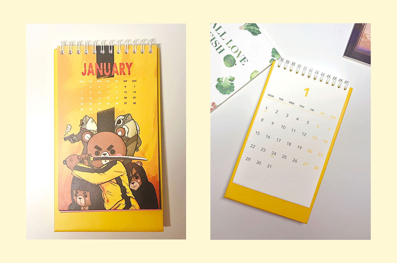 芝士派2018电影台历（图ZMTAzMTg3MDg4） - 书籍/画册 - 站酷设计师是君君哟原创素材 - 站酷ZCOOL