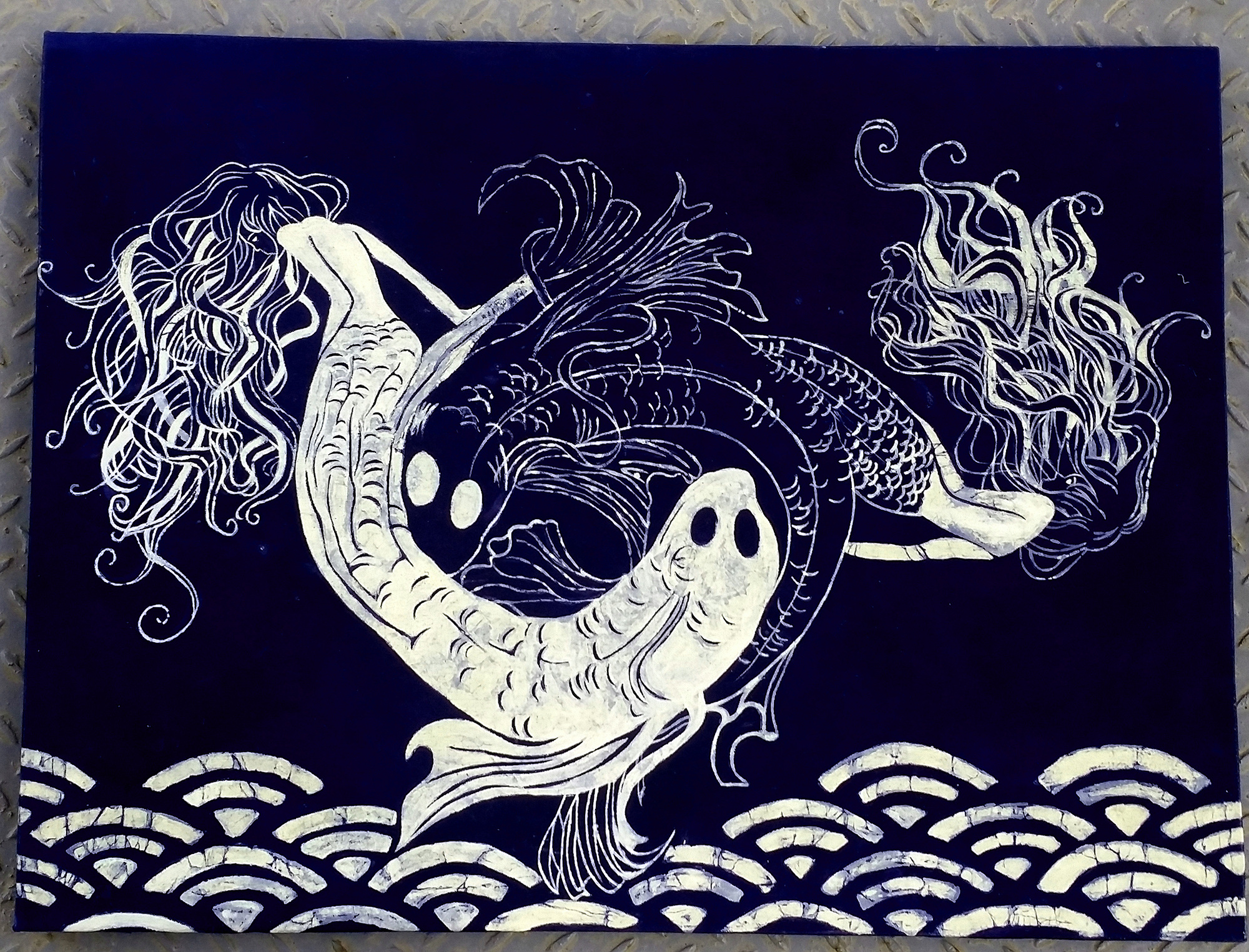 【原创手工】蜡染