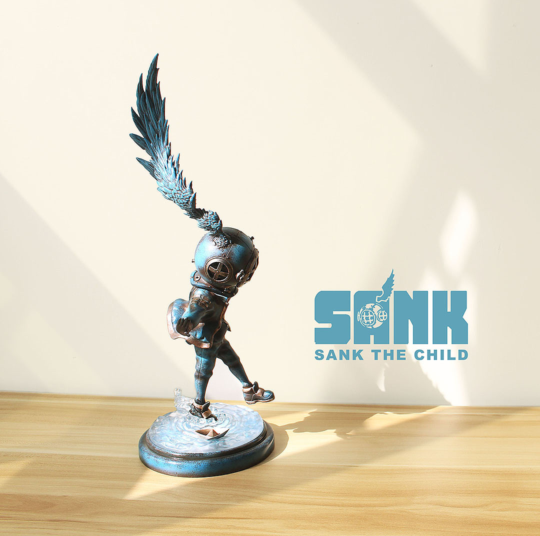 藏克——独舞（蓝调）（设计理念&实体化全过程）（图ZMTM1ODkyNTgw） - 玩具 - 站酷设计师宅仔原创素材 - 站酷ZCOOL