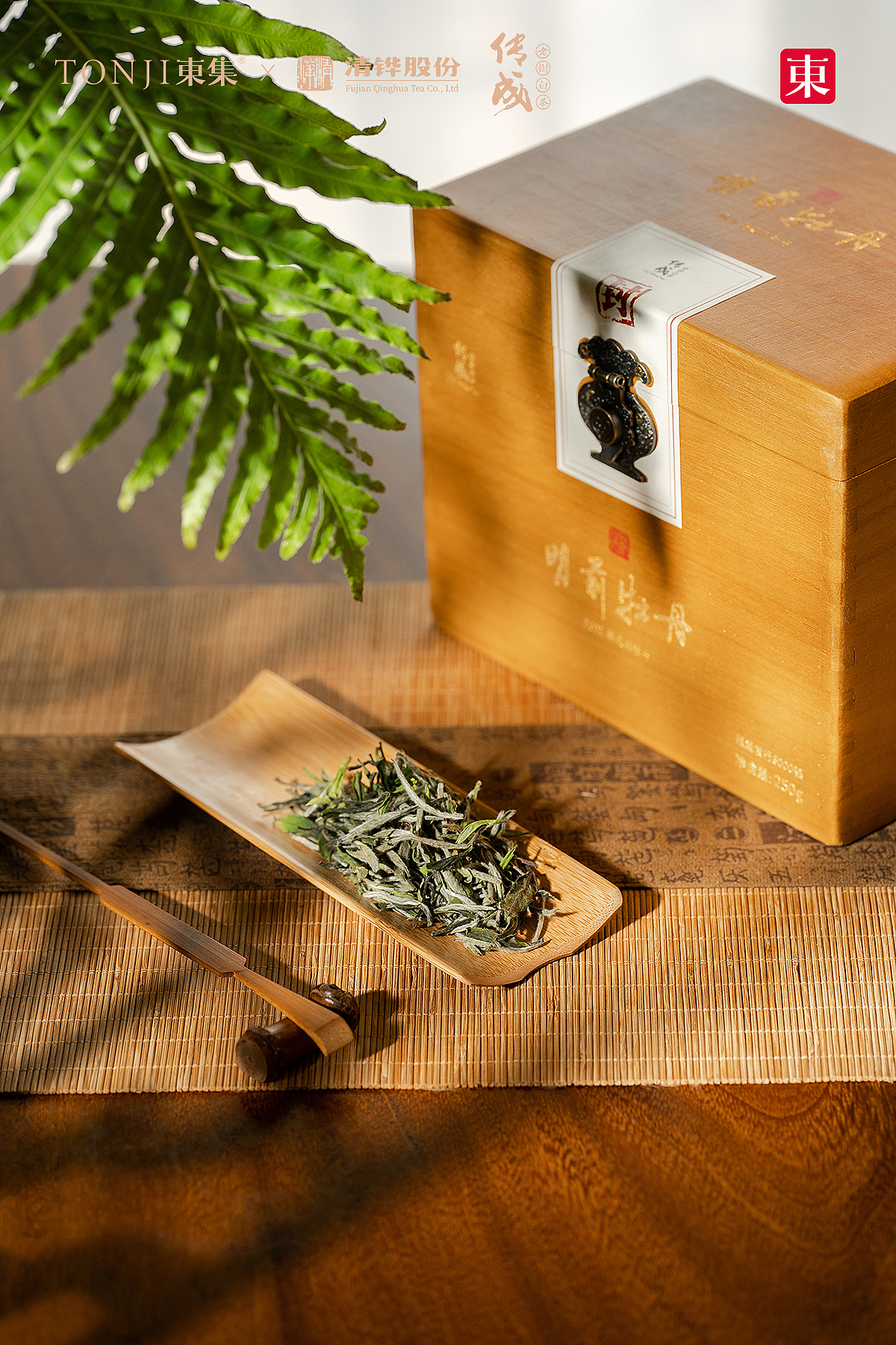 【东集Tonji】清铧股份传成老树白茶产品摄影明前牡丹