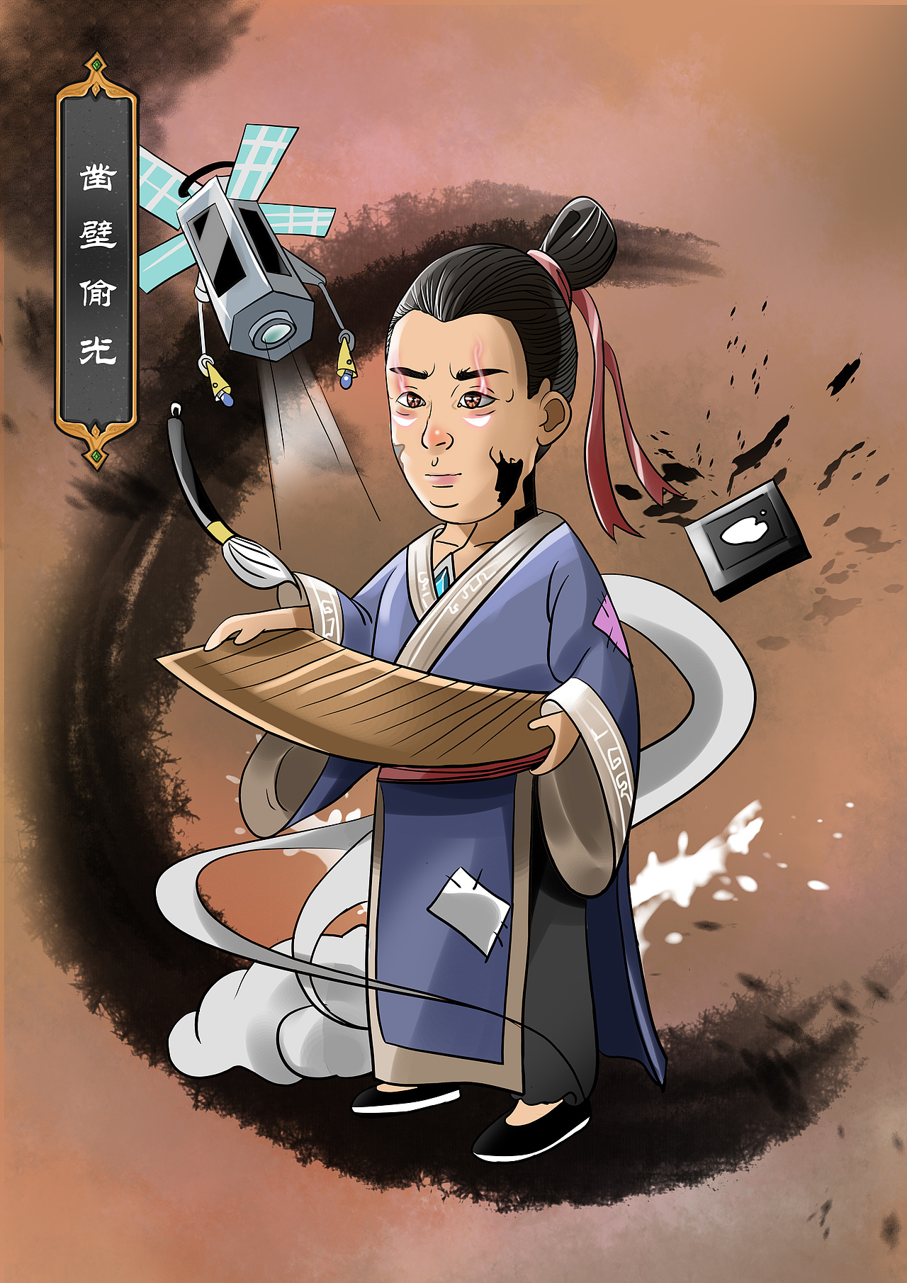 机甲·成语故事NFT数字艺术插画（图ZMjg0NDg0MDY4） - 商业插画 - 站酷设计师艺青illustration原创素材 - 站酷ZCOOL