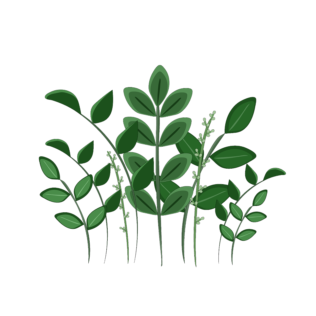 原创图案设计——植物,春天