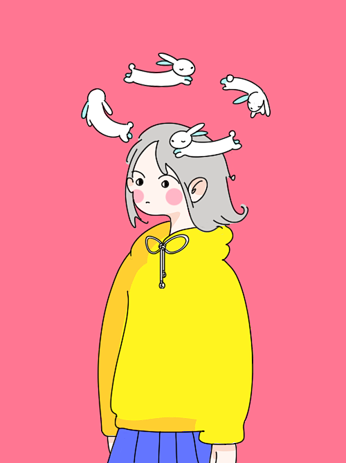 兔子兔子（图ZMTMxMDkyOTA4） - 其他平面 - 站酷设计师成洁原创素材 - 站酷ZCOOL